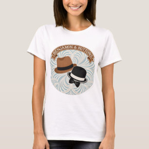 Produto de camiseta gráfica estilo cavalheiro vint