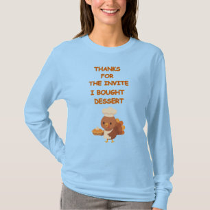 PRODUTOS ASSADOS. Camiseta engraçada de Ação de Gr
