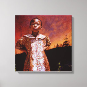 Produtos da arte de Dolezal: "Meu lugar" em canvas