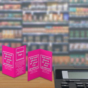 Produtos Empresariais em Pequeno Cartão Cor-de-Ros