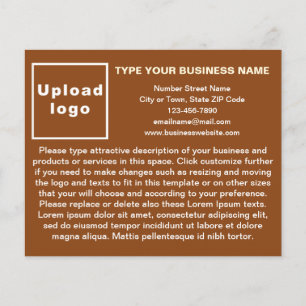 Produtos ou serviços comerciais no Brown Flyer