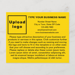 Produtos ou serviços comerciais no folheto amarelo