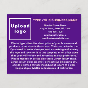 Produtos ou serviços comerciais no Folheto Roxo