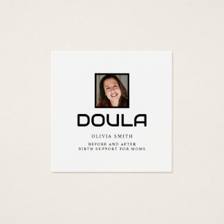 Professional Doula Photo Name Identity Design