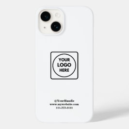 Professional Minimalist Logo Branding iphone case