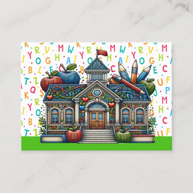 Professor Cartão de visita (Frente)