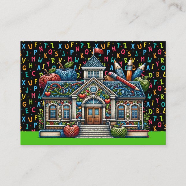 Professor Cartão de visita (Frente)