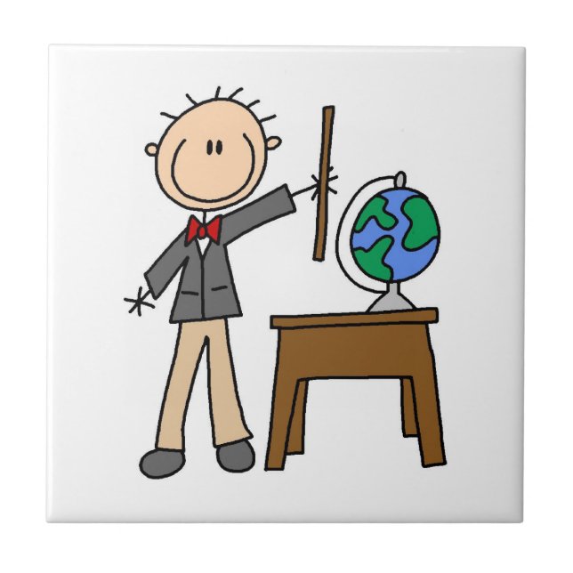 Professor Com Globo (Frente)