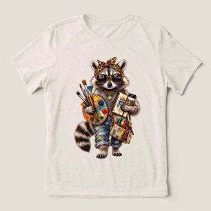 Professor de Arte Divertido Mapache – Animal Arti