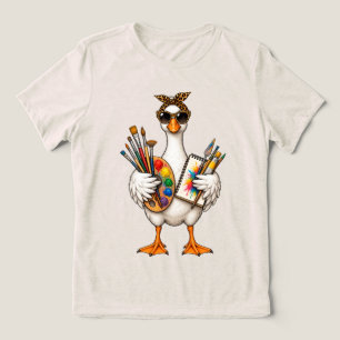 Professor de Arte Engraçado Ganso Tolo – Camiseta