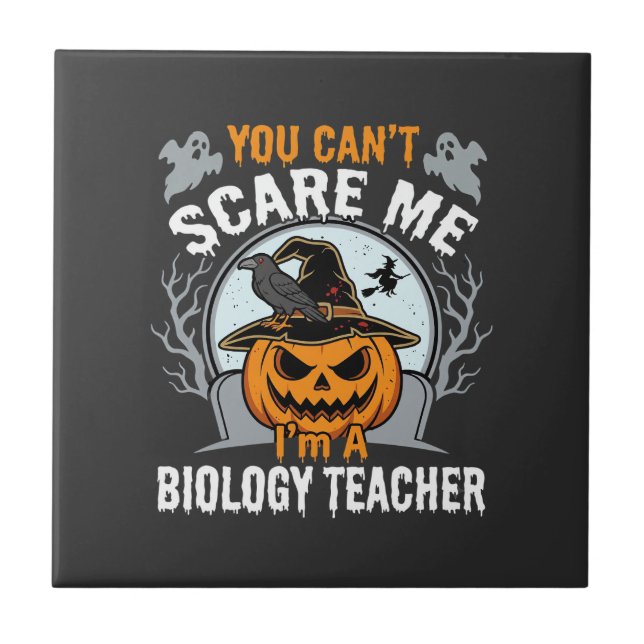 Professor de Biologia do Halloween Você Não Pode M (Frente)