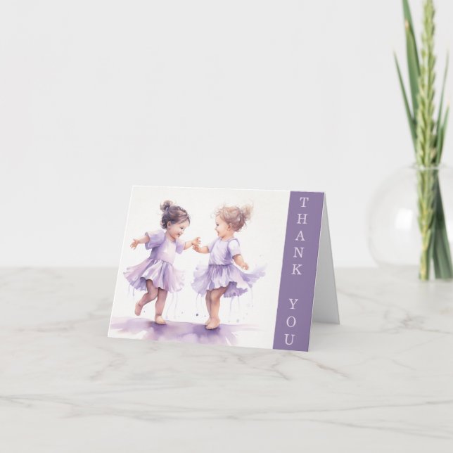 Professor de dança Obrigado Cartões (Frente)