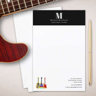Professor de Guitarra Aulas de Música Negócios Per