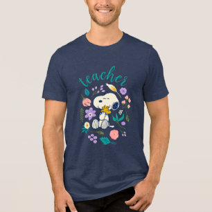 Professor de Hug de Flor de Esnoopia e Woodstock