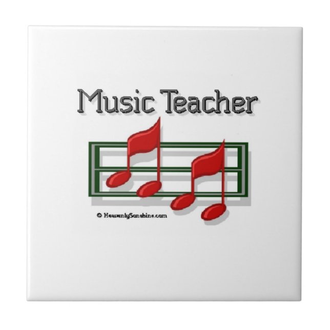 Professor de Música de Notas (Frente)