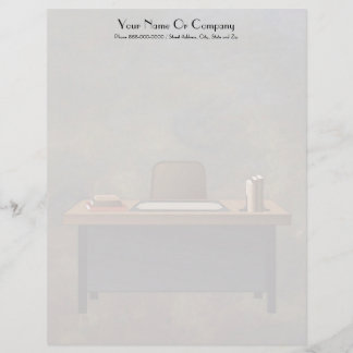 Professor de Tutor Letterhead