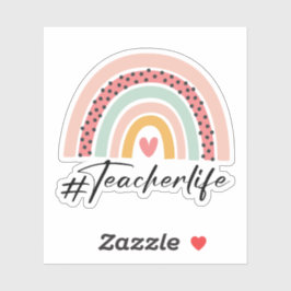 professor de vida de professor- adesivo de profess