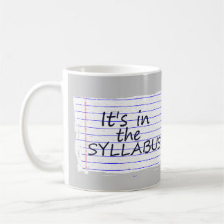 Professor engraçado Caneca da faculdade