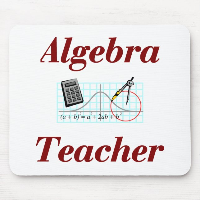 Professor Mousepad da álgebra (Frente)