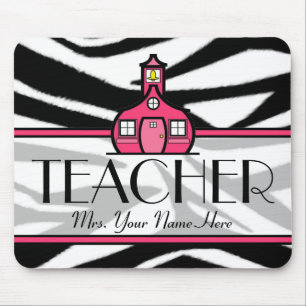 Professor Mousepad - impressão da zebra