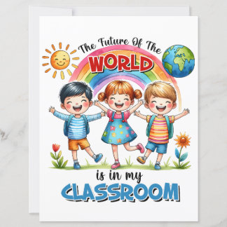 Professor O Futuro Do Mundo Está Na Minha Sala De 