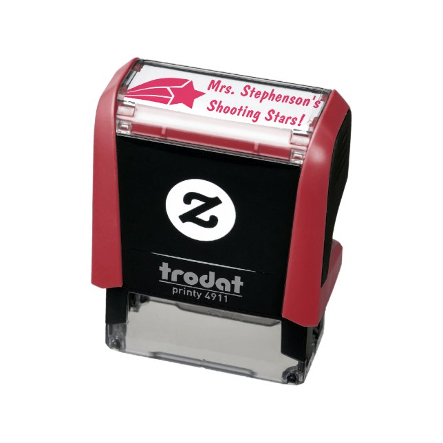 Professor Personalizado Atirando Carimbo de Estrel (Produto)