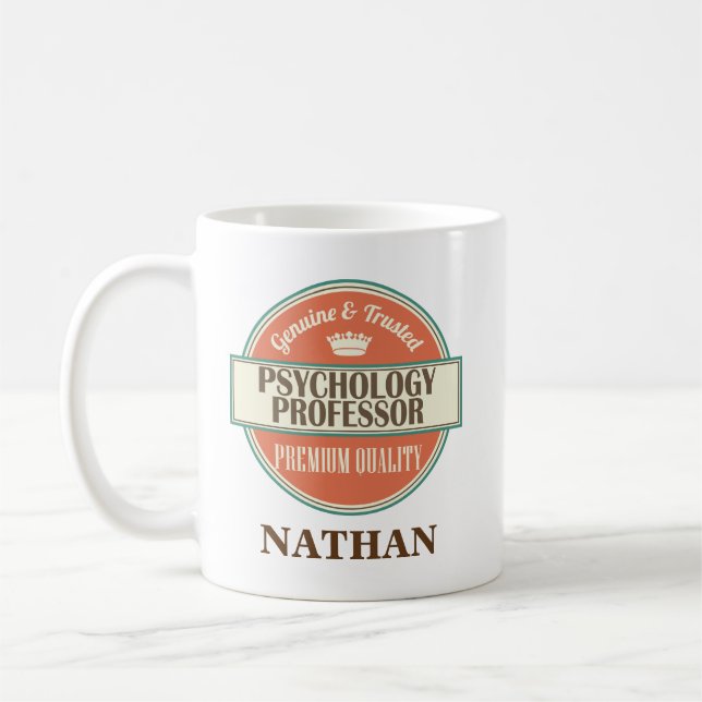 Professor Personalized Escritório Caneca Presente (Esquerda)
