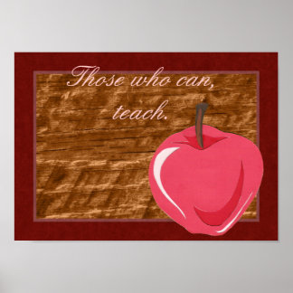 Professor Poster