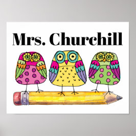 Professor / Poster qualquer um