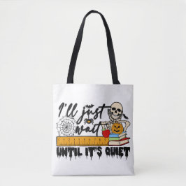 Professor Spooker Halloween Tote Bag