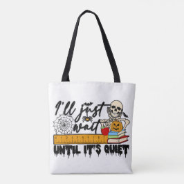 Professor Spooker Halloween Tote Bag