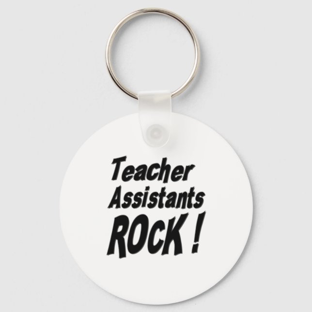 Professora Assistentes Rock! Chaveiro (Frente)