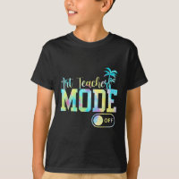 Professora De Arte Modo Desligado Camisetas Tie Dy