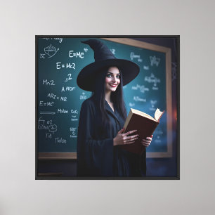 Professora de Ciências Testemunhas - Canvas de Sal