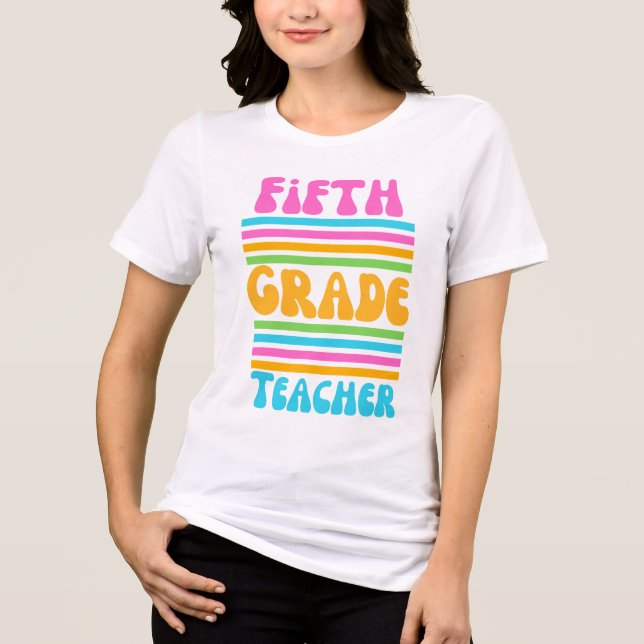 PROFESSORA DO QUINTO ANO Fonte de Bolha Cores Vibr (Frente)