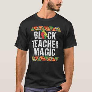 Professora Negra Camisa Mágica Melanina Orgulho Pr