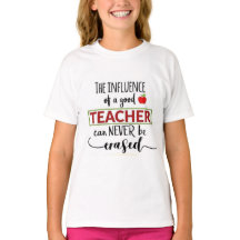 Professores do Excelente de Camiseta para Meninas