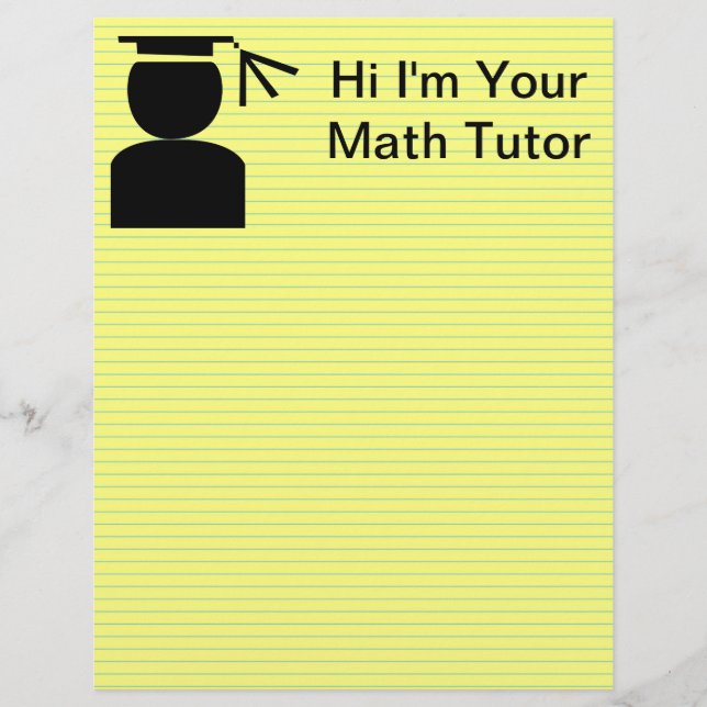 Professores Escolares Tutor Flyers (Frente)