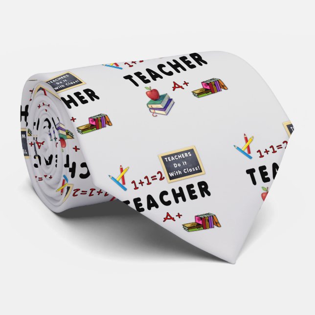 Professores Têm Gravata De Pescoço (Rolled)