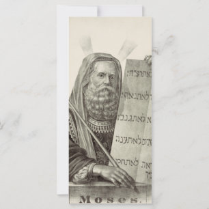 Profeta Moisés com os comprimidos da lei