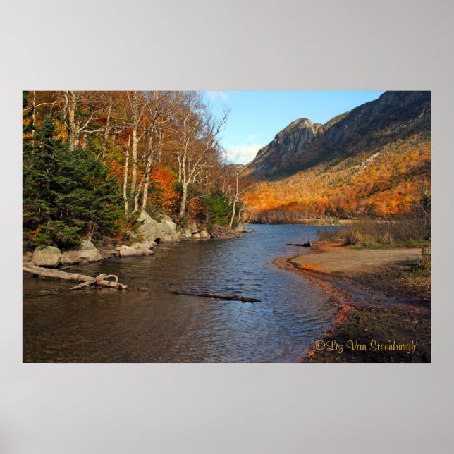 Profile Lake, New Hampshire Impressão (Frente)