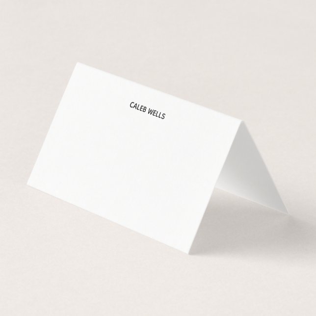 Profissão Simples, Atrativo Branco (Frente)