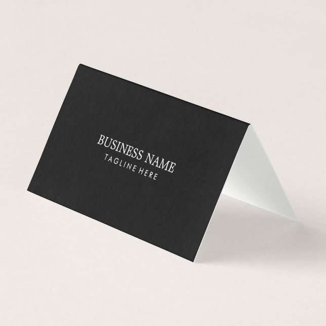 Profissional elegante minimalista (Frente)