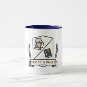 Profs e pintas de caneca de café