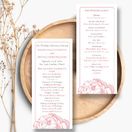 Programa A Bonito Coleção de Casamentos Florais Peony