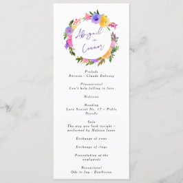 Programa Amarelo violeta violeta casual vibrante