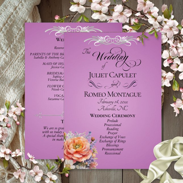 Programa Aquarela Flores Silvestres - Casamento Lavanda (Criador carregado)