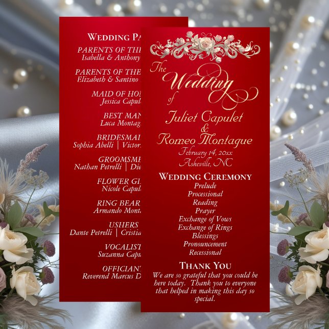 Programa Arco de Rosa - Casamento Vermelho (Criador carregado)