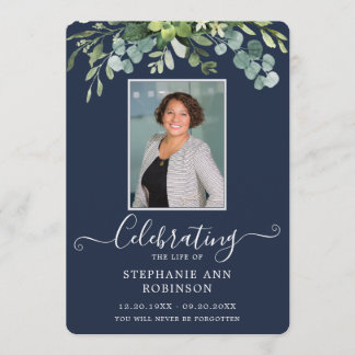 Programa Azul de Ordem de Foto Elegante