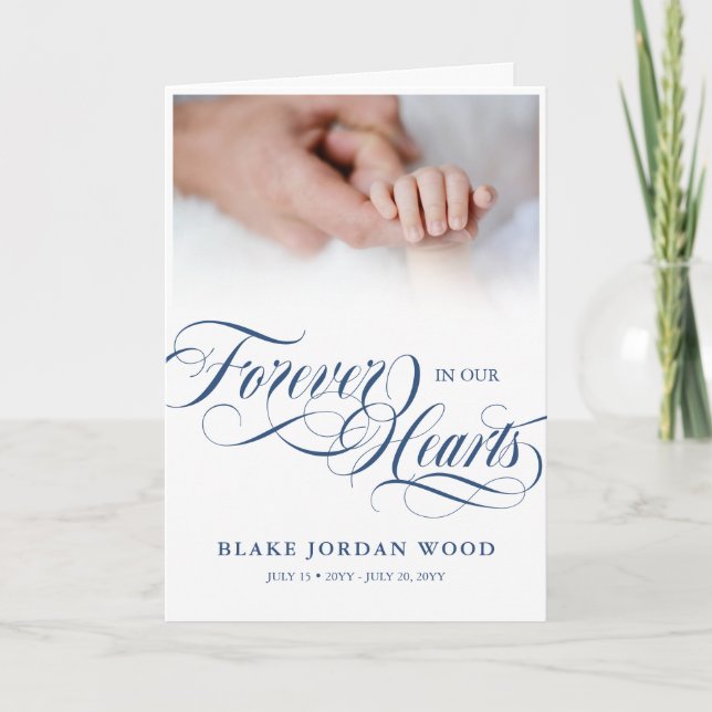 Programa Azul Para Sempre No Nosso Coração, Funeral Do Bebê (Frente)